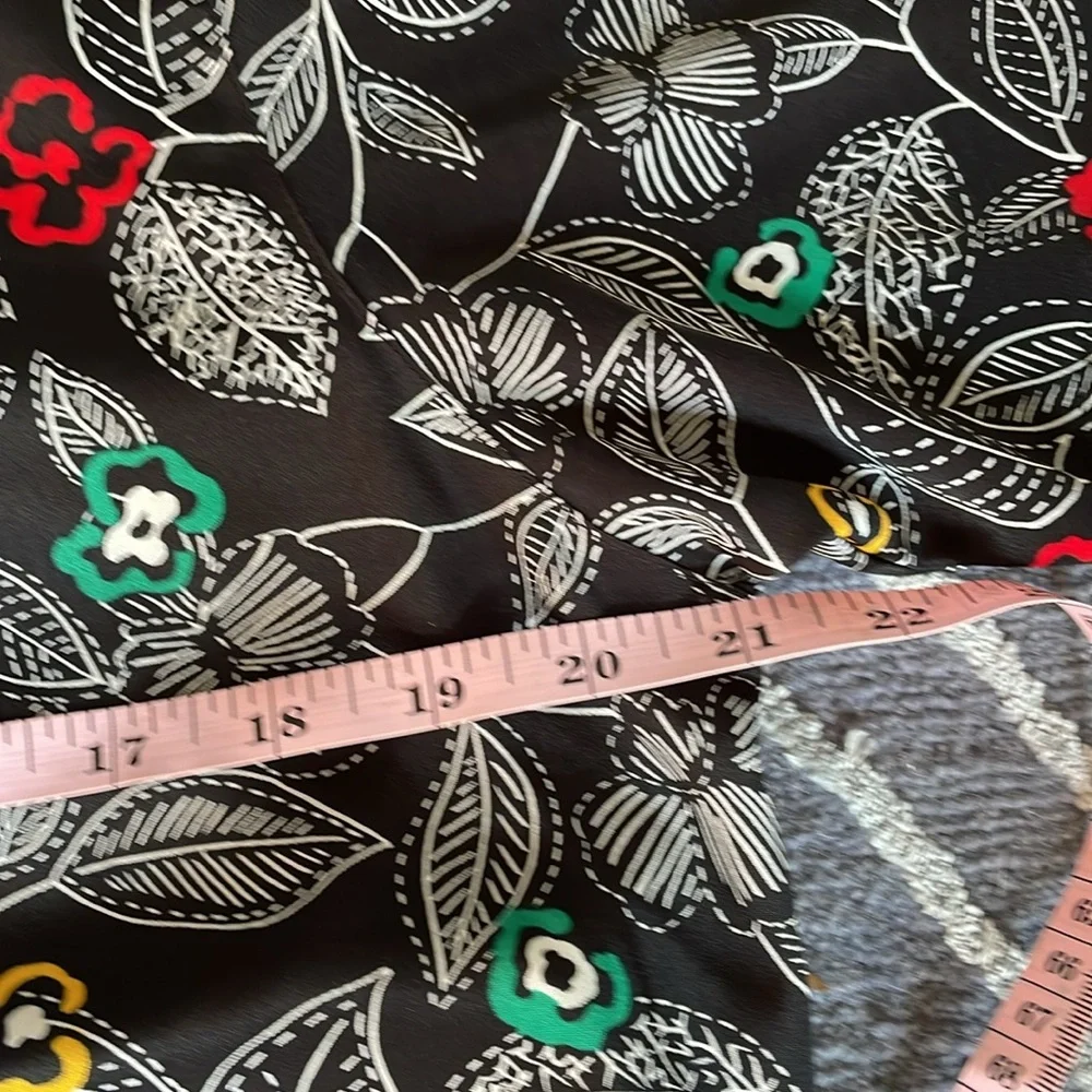 Vintage Alfred Dunner‎ Floral Matching Skirt & Top Set Size 12/14